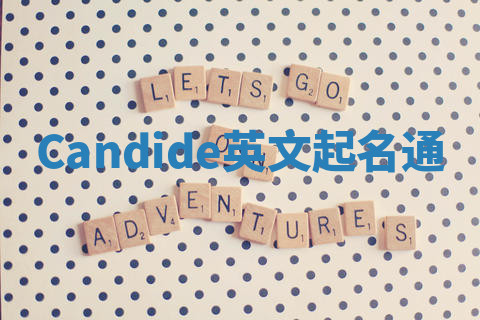 Candide英文起名通 Candide英文起名通