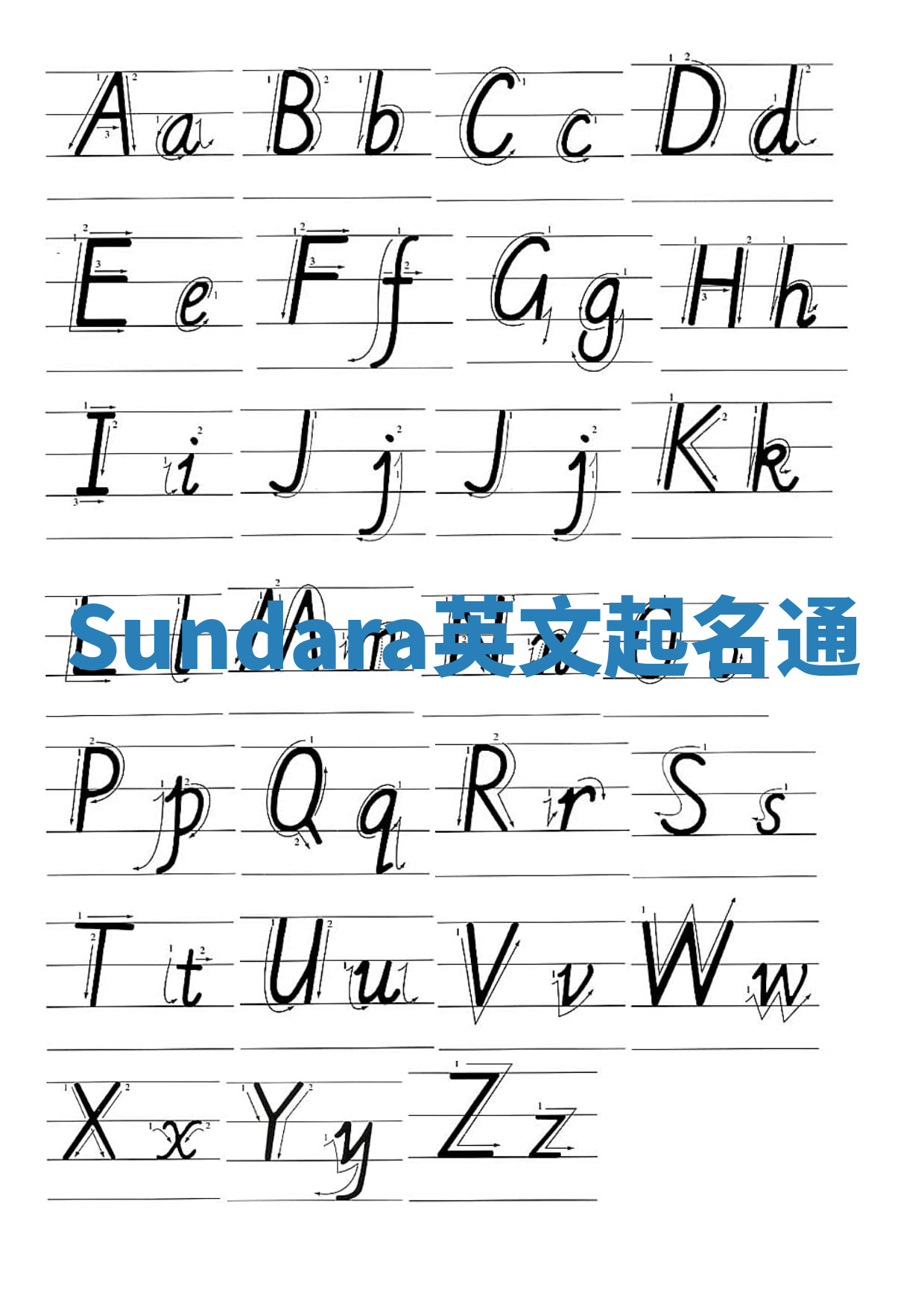 Sundara英文起名通