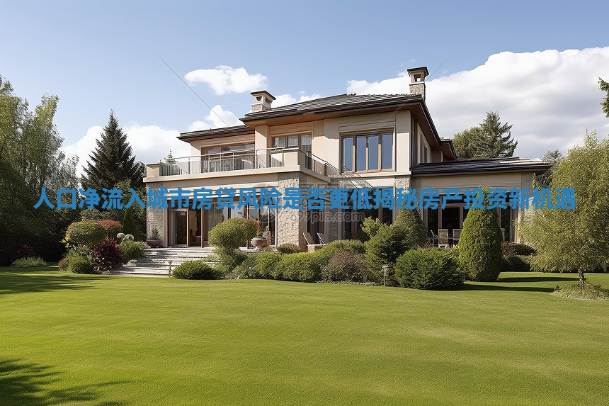 人口净流入城市房贷风险是否更低揭秘房产投资新机遇