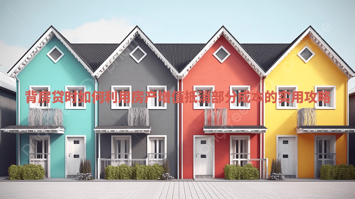 背房贷时如何利用房产增值抵消部分成本的实用攻略 背房贷时如何利用房产增值抵消部分成本的实用攻略